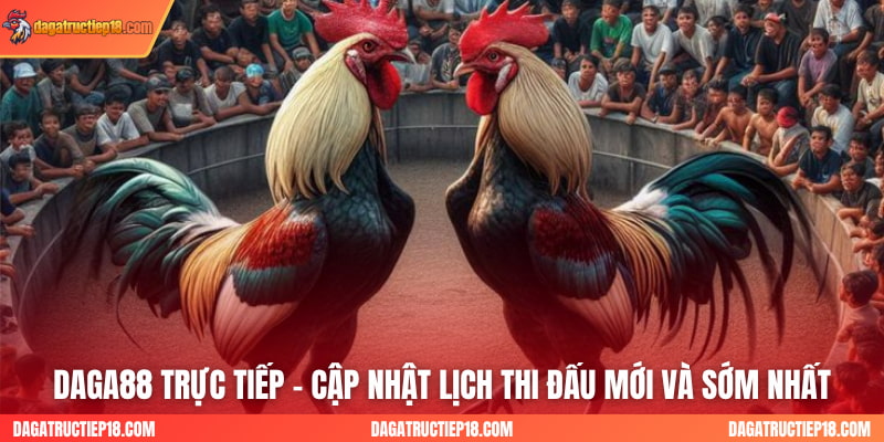 Daga88 Trực Tiếp - Cập Nhật Lịch Thi Đấu Mới Và Sớm Nhất